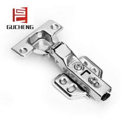 Stainless steel material and polished finish concealed kitchen cabinet hinges