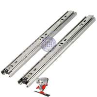 kav 37mm full extension kitchen cabinet ball bearing drawer slide telescopic channel slide rail(C37310)